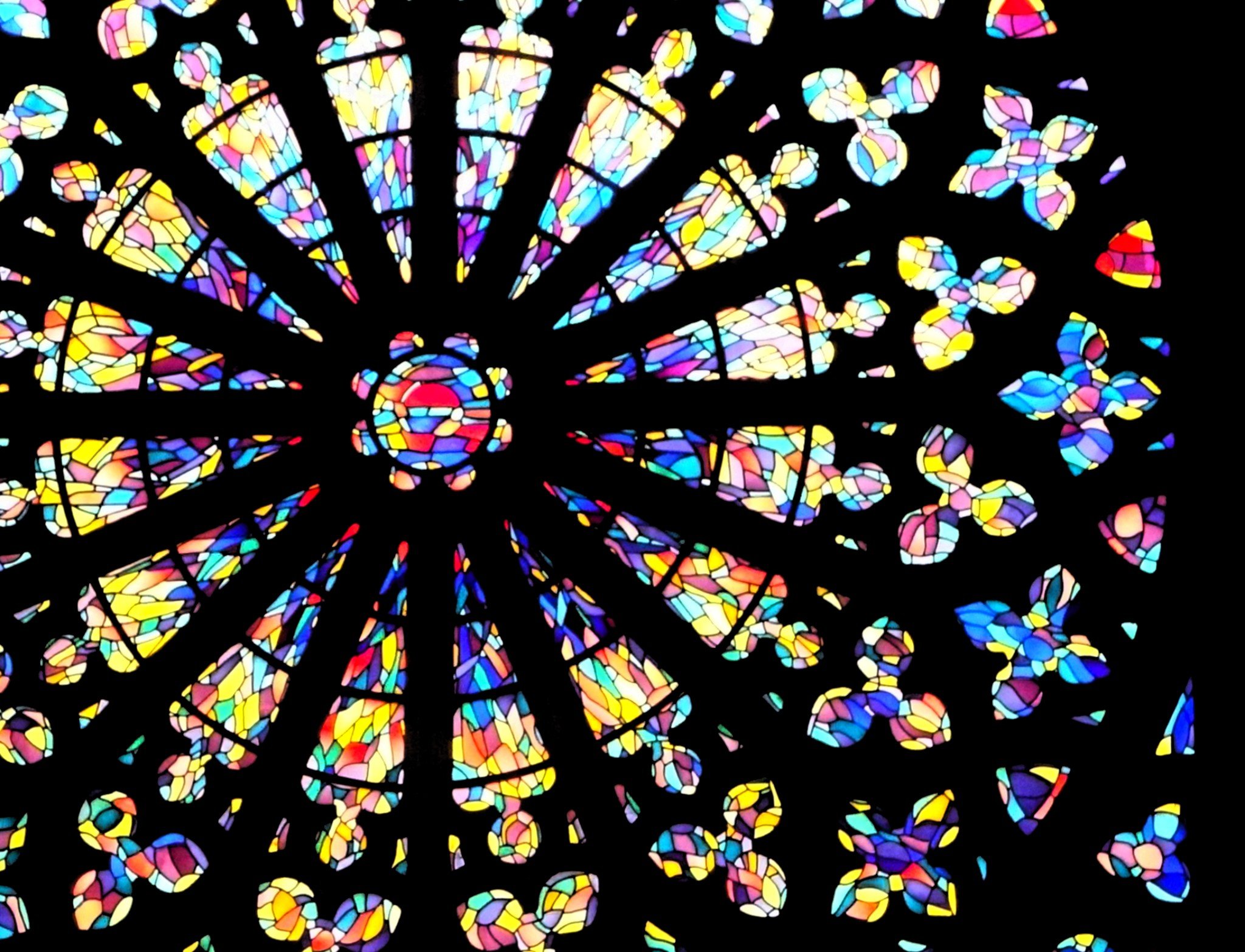 Rosace de la cathédrale de Saint-Malo (travail personnel, CC-BY-SA)